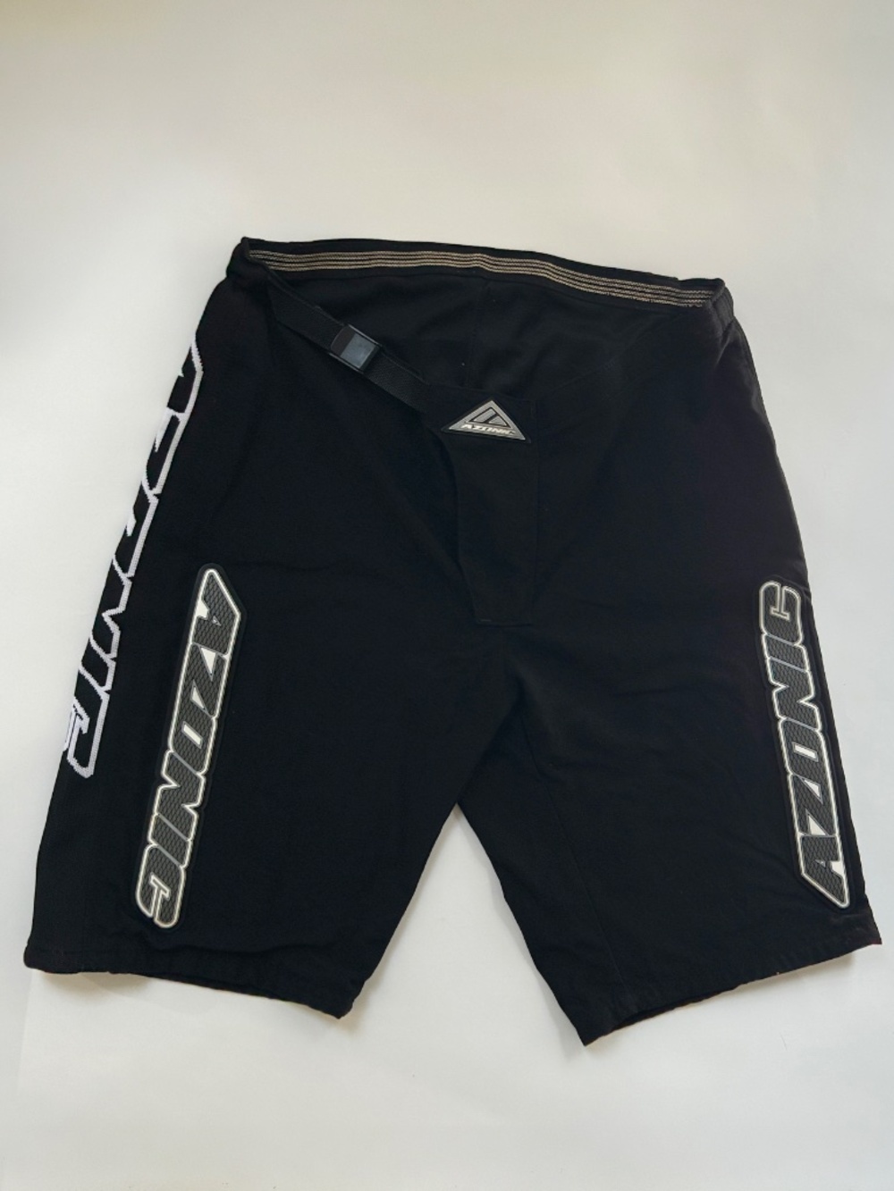 Vintage Y2K Azonic Downhill MTB Moto Baggy Shorts 36 Low Rise Cyber